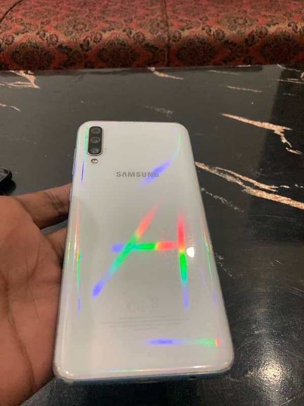 samsung galaxy a50 with box no repair face id ,display fingerprint oka 0