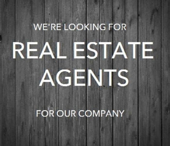 Real Estate Agents Required 0