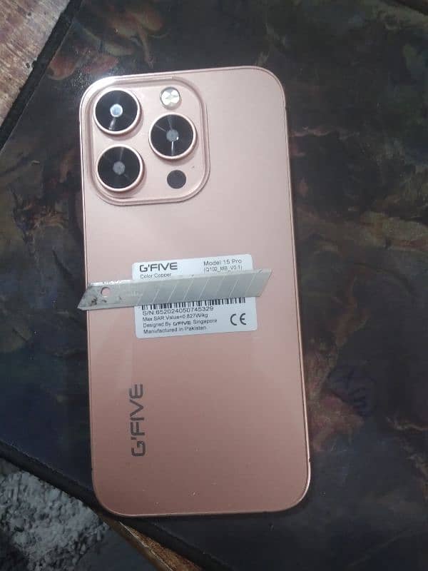 G'FIVE dual sim+Momery card original PTA Aprovd ALL OKAY fix price 0