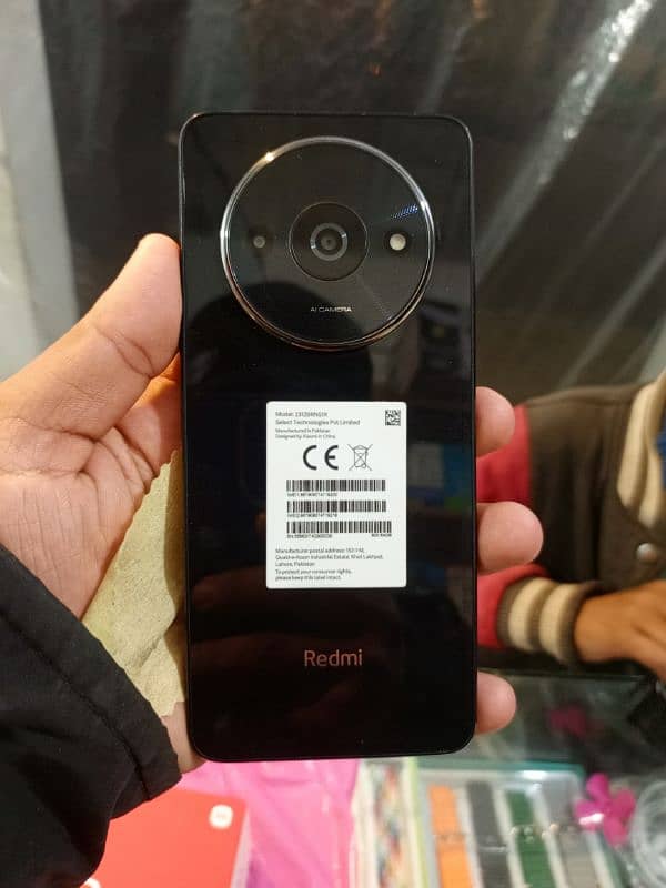 Redmi A3 Ram4+memory64 warrant 9 10 mah takrebn rabta num 0302/0033368 3