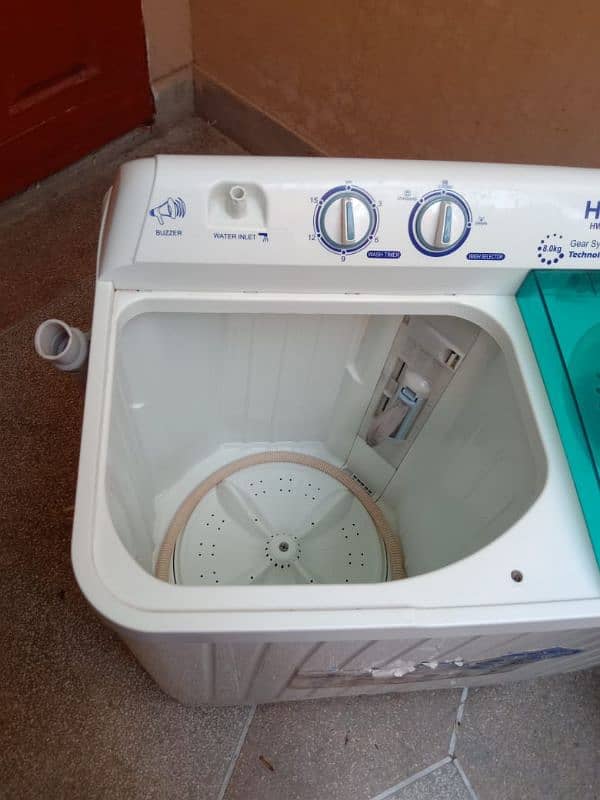 Haier washing machine 1