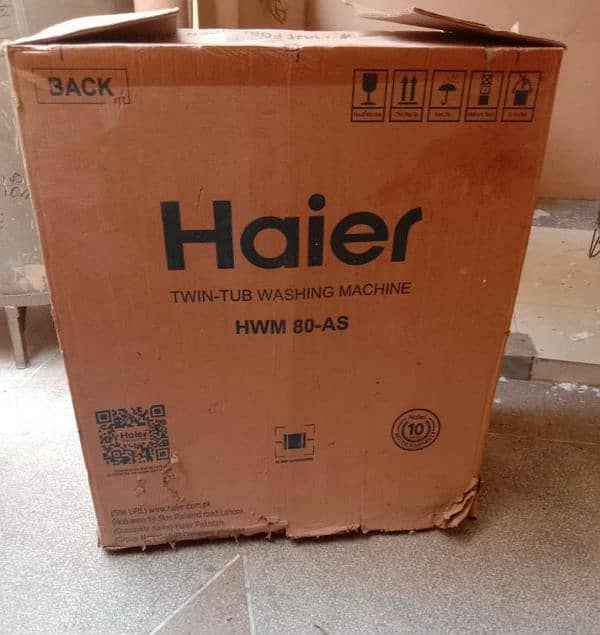 Haier washing machine 7