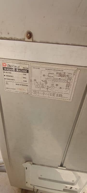 Semi Automatic Dawlance Washing Machine ( Motor not working ) 4