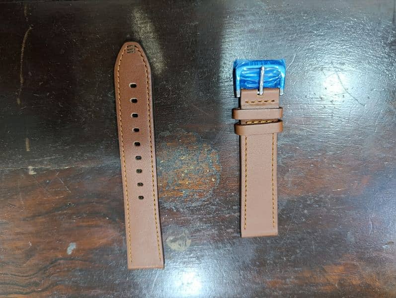 Original brown Leather branded strap in 20 mm in 1500 only 4