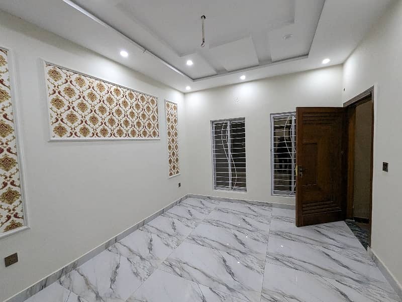 10 Marla Brand New Luxury Spanish Style Double Storey Double Unit House Available For Sale In Architect Society Near UCP University Surrounding Joher Town Lahore. 25