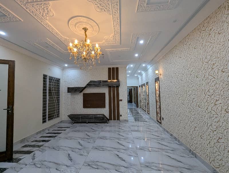 10 Marla Brand New Luxury Spanish Style Double Storey Double Unit House Available For Sale In Architect Society Near UCP University Surrounding Joher Town Lahore. 30