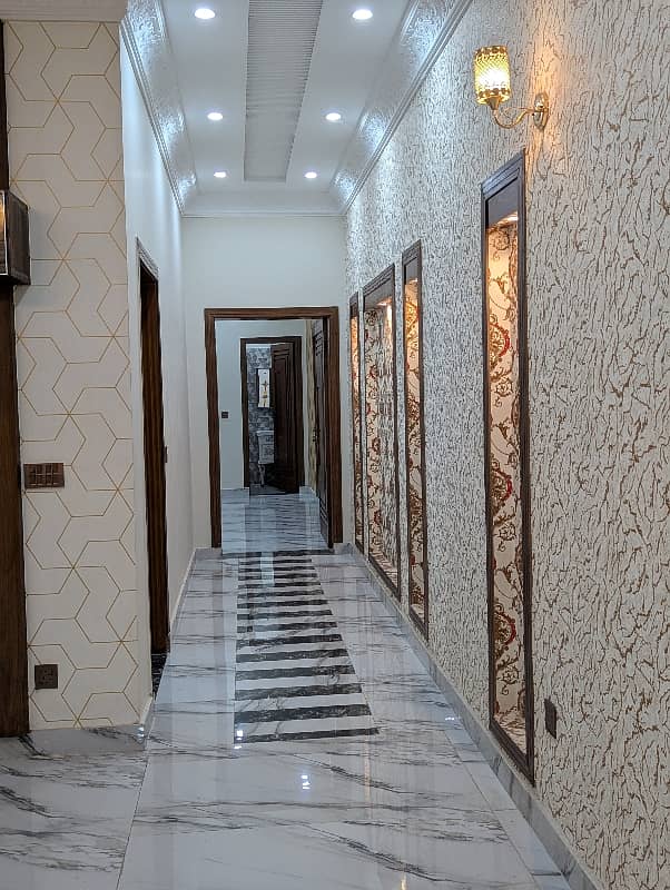 10 Marla Brand New Luxury Spanish Style Double Storey Double Unit House Available For Sale In Architect Society Near UCP University Surrounding Joher Town Lahore. 33