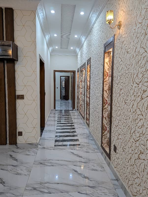 10 Marla Brand New Luxury Spanish Style Double Storey Double Unit House Available For Sale In Architect Society Near UCP University Surrounding Joher Town Lahore. 37