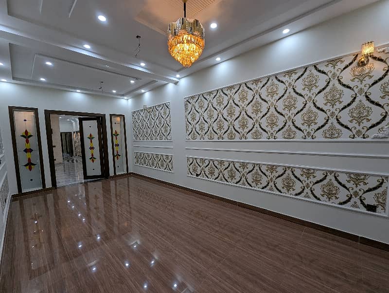 10 Marla Brand New Luxury Spanish Style Double Storey Double Unit House Available For Sale In Architect Society Near UCP University Surrounding Joher Town Lahore. 47