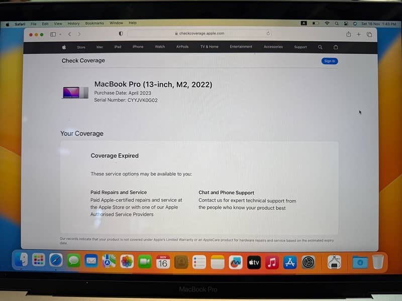 macbook pro 6