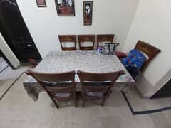 Dining Table with 6 Chairs