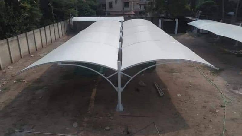 Car Shade I Parking ShadWaiting Area Shade I Tensile 1