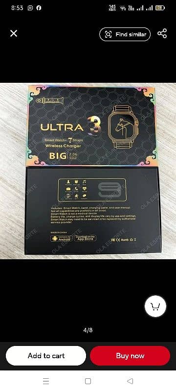 Ultra 7in1 Smart watch 2