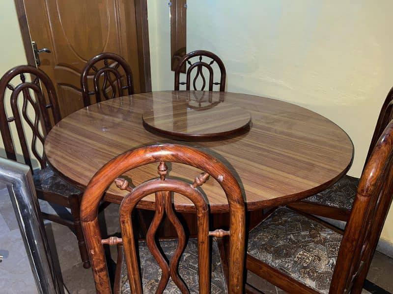 Pure Wooden Dining Table 1