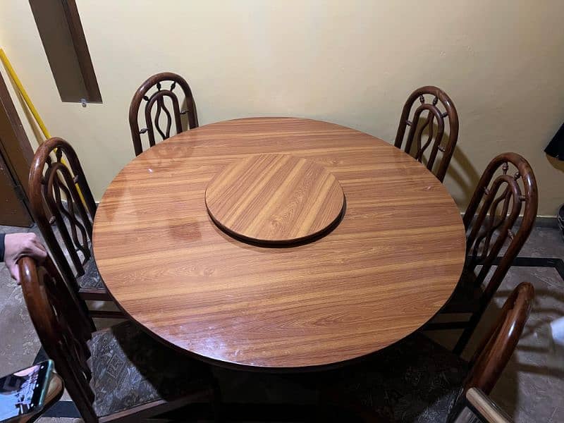 Pure Wooden Dining Table 2