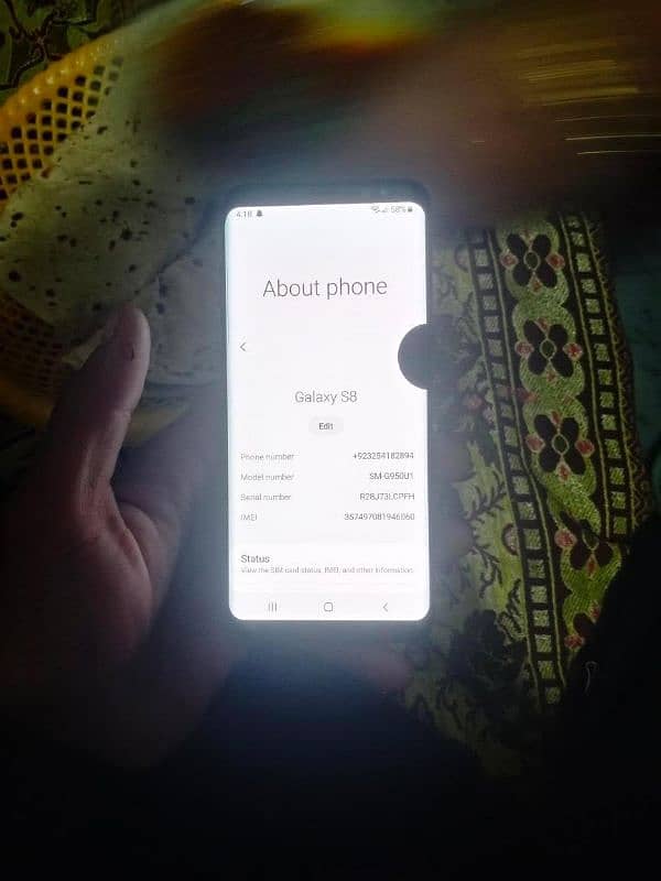 aslam o alikum im selling my samsung s8 4/64 exchange possible 3