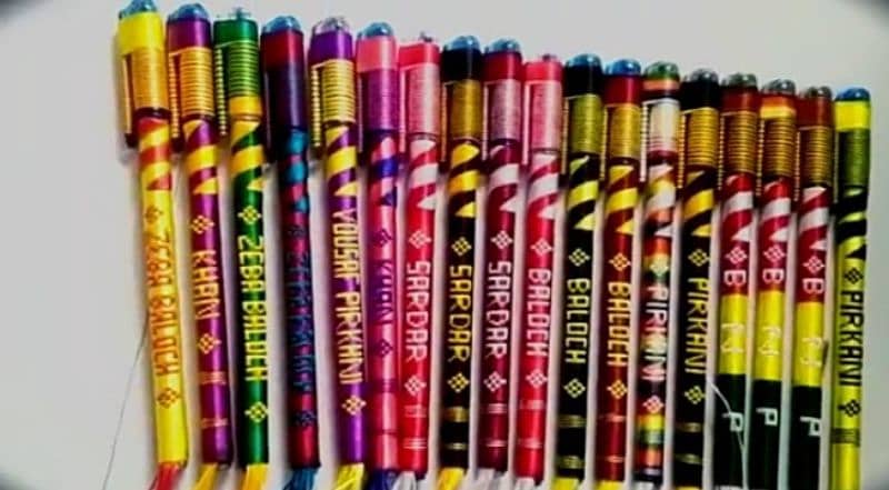 "Customized Embroidered Name Pens" 2