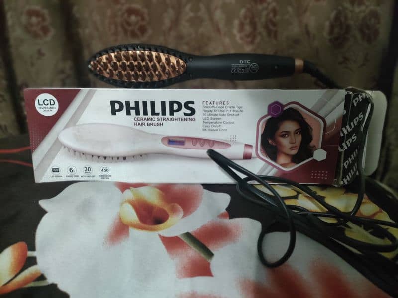 Hair Straightner Electric Brush 3