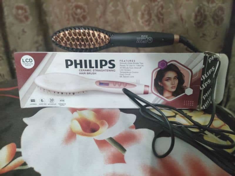 Hair Straightner Electric Brush 4