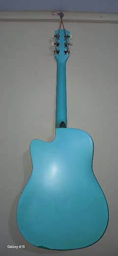 Light Blue Matte Acoustic Guitar | Excellent Condition