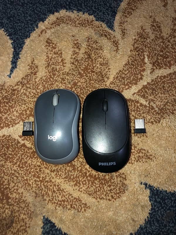 LogiTech M185 Or Philips-SPT6314 Or Hp M280 Gaming Mouse For Sale 0