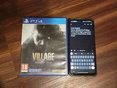 PS4 game Resident evil village for sale