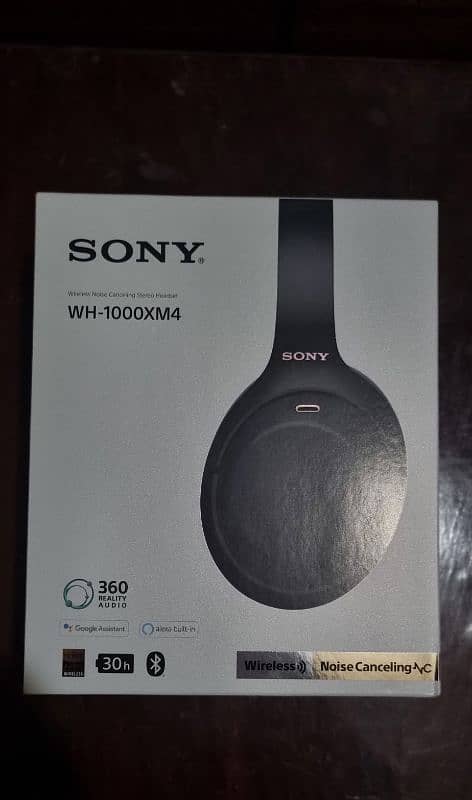 Sony WH-1000XM4 Wireless Noise Cancelling Headphones 1