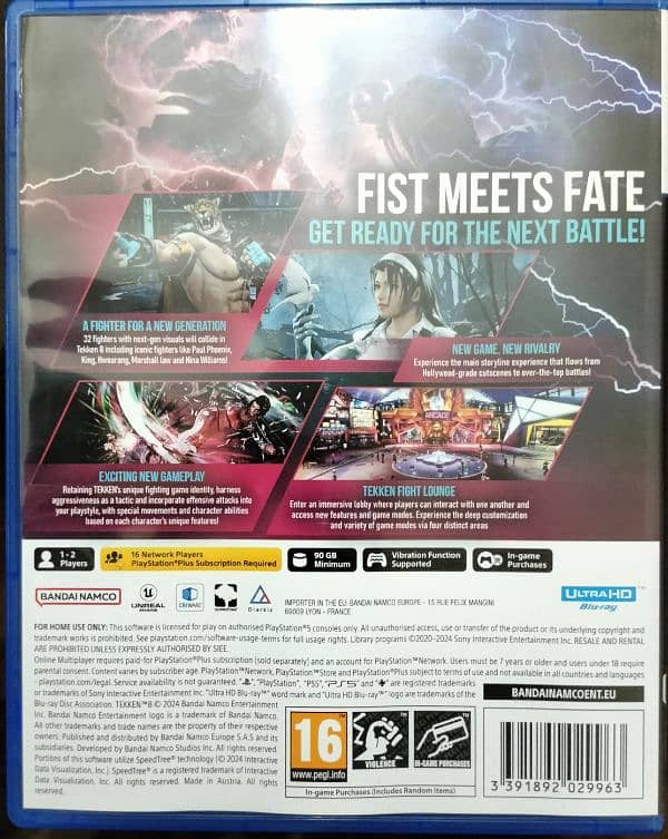 TEKKEN 8 LAUNCH EDITION PS5 1