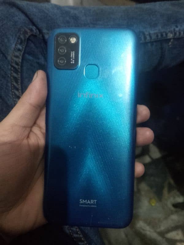 Infinix smart 5.3gb 64gb with box. . official pta 1