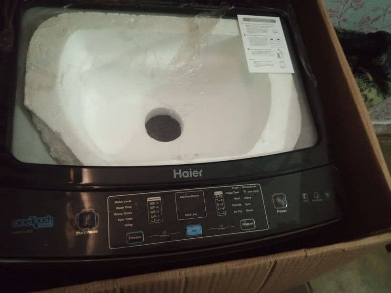 Haier one touch machine 2