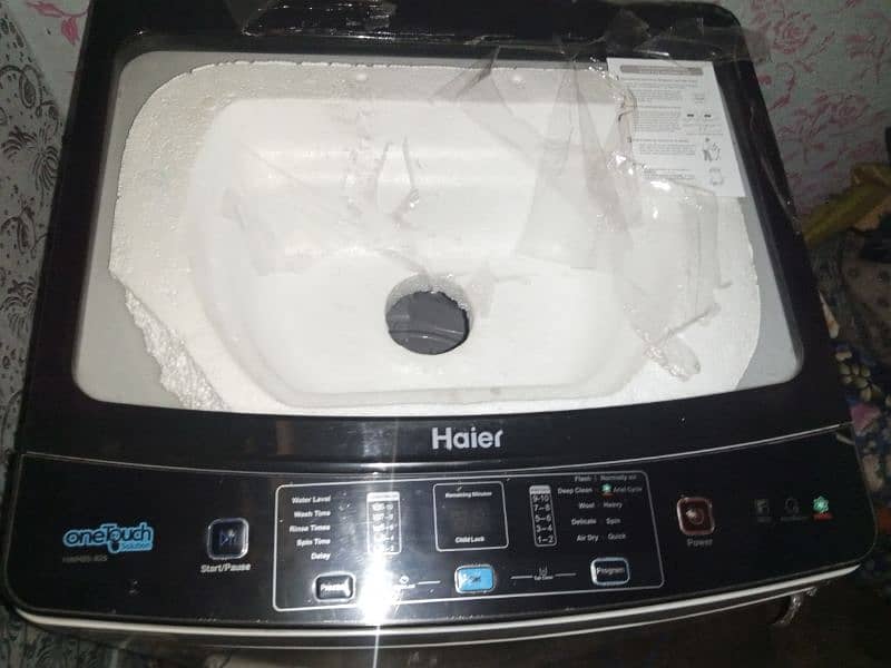 Haier one touch machine 3