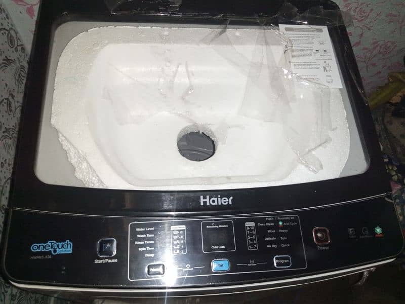 Haier one touch machine 5