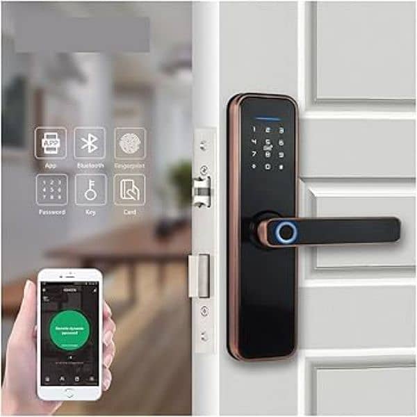 smart fingerprint door lock wifi 2