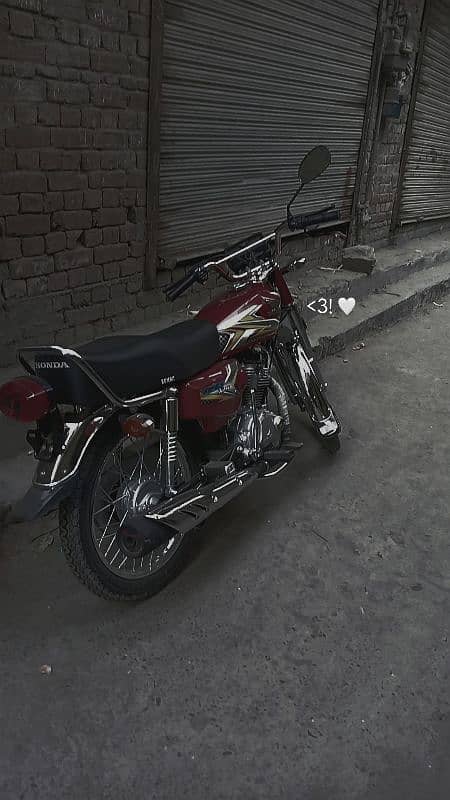 HONDA CG 125 2025 MODEL FOR SALE 4