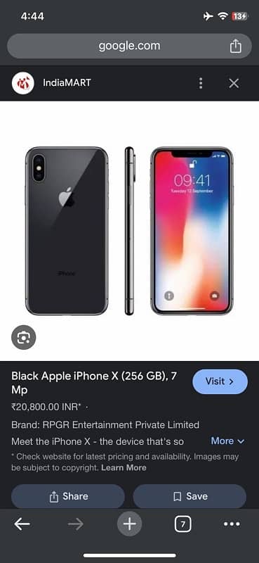 Iphone X 256gb face id not working bypass phone battery health 89% 0