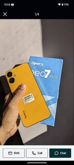 Sparkx Neo 7 ultra 6/128gb call me 03284061451