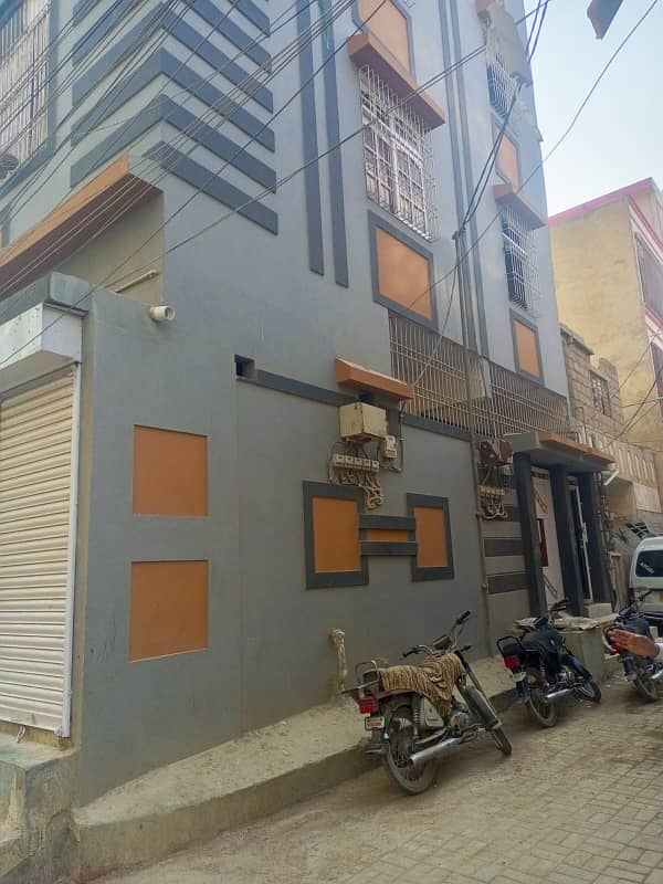 SECTOR 5-M GROUND PLUS THREE HOUSE, 60 FT WIDE RD, 12 X 7 CORNER, COMMERCIAL AREA, BRAND NEW EXPECTED . MONTHLY, INCOME- 150K NORTH KARACHI 2