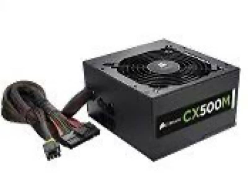 Corsair CX500m 500w PSU semi moduler 0