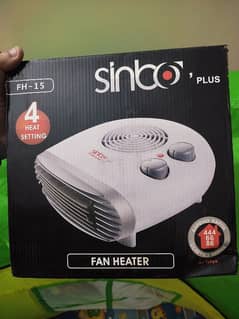 Used imported Sinbo Plus Electric Fan Heater for sale