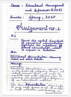 I will write Assignments for you