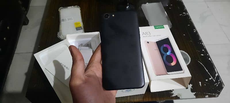 oppo a83 with box and adapter 5