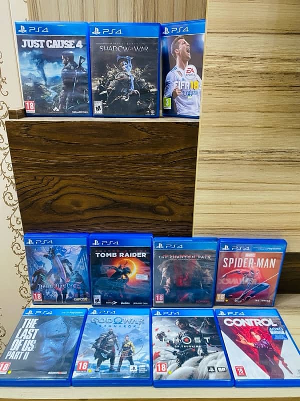 PlayStation 4 Pro 1 Tb , With 11 GAMES 1