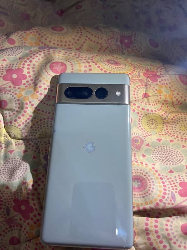 Pixel 7 pro light grey variant. . 1