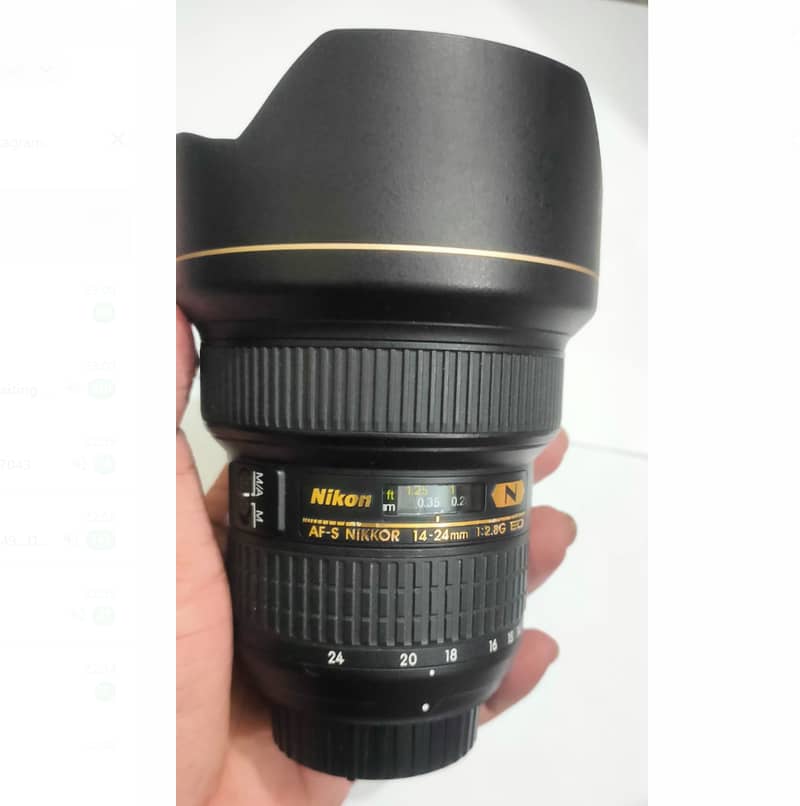 Nikon 14-24mm f2.8 wide angle lens 0