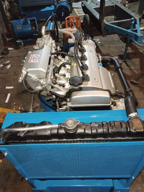 15kva new gas generator engine Toyota gli 1600cc sound proof 1