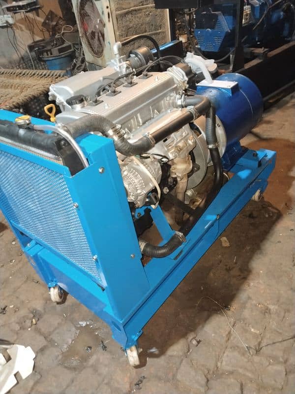 15kva new gas generator engine Toyota gli 1600cc sound proof 9