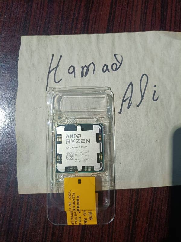 Amd Ryzen 7500f brand new chip 2