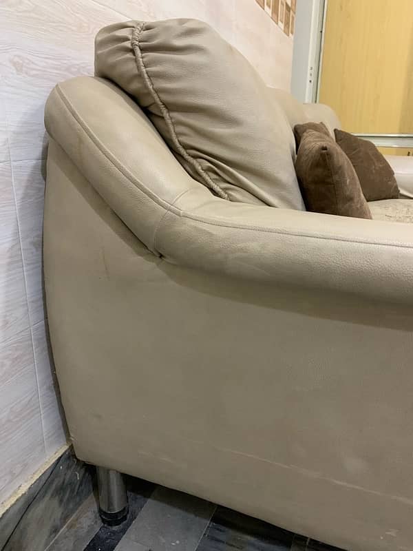 urgent sale two  7 seater sofas with tables 1