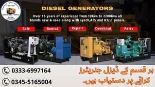 Rental Generator Available