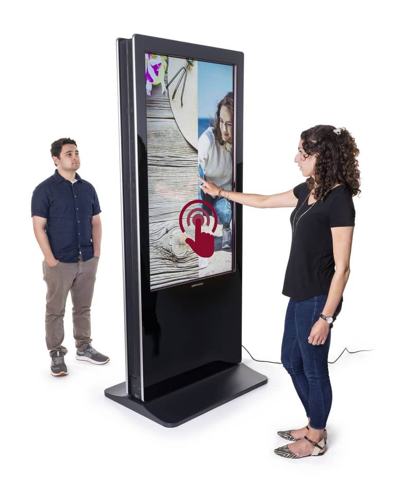 Digital Kiosk Standy-Floor Touch Standee-SMD screen Indoor Outdoor-LED 1